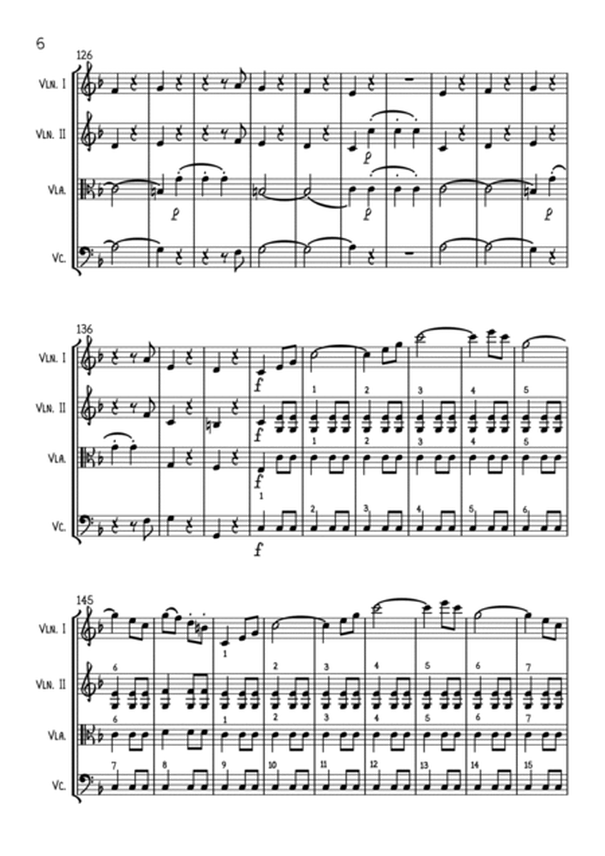 A Musical Joke - String Quartet image number null