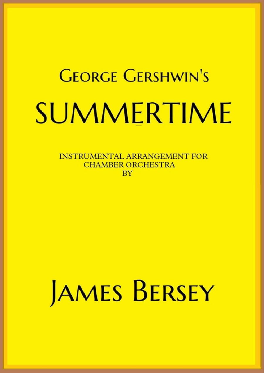 Summertime Chamber Orchestra scores gallery preview page 1