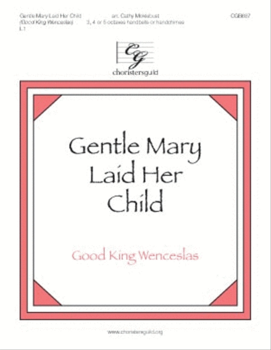 Gentle Mary Laid Her Child (3-5 octaves) 5-Octaves scores gallery preview page 1