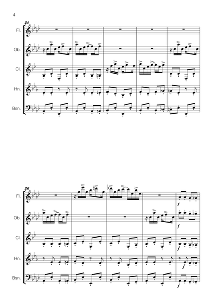 Scott Joplin - Maple Leaf Rag for Wind Quintet (arr. Lin Y. E.) image number null