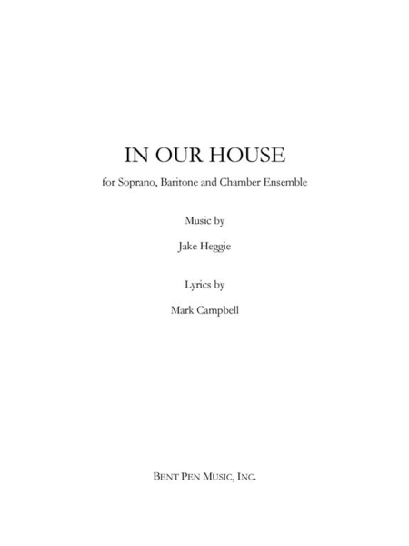 In Our House (piano/vocal score)