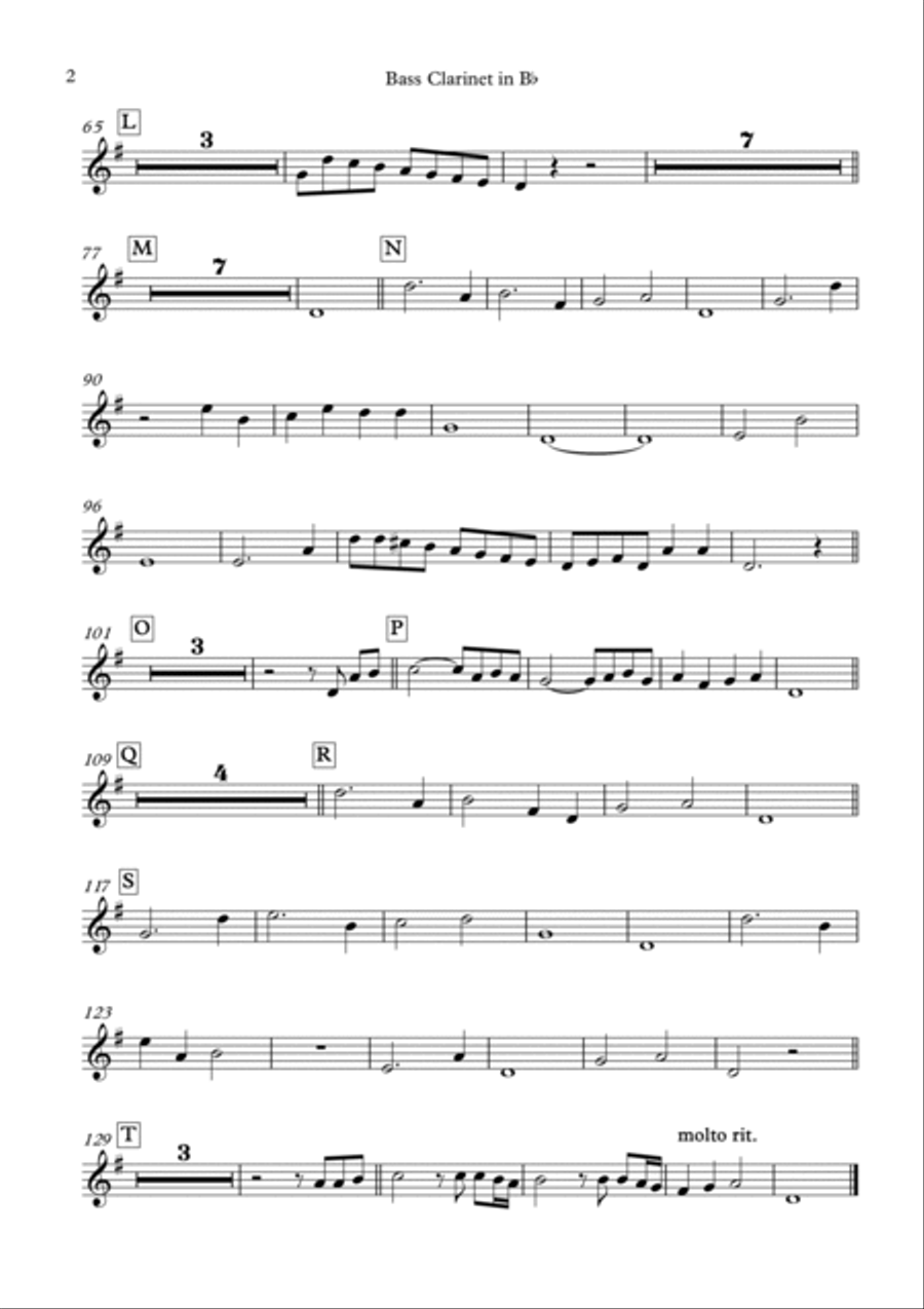 Ballo del Granduca Ballo del Granduca B-Flat Clarinet scores gallery preview page 5
