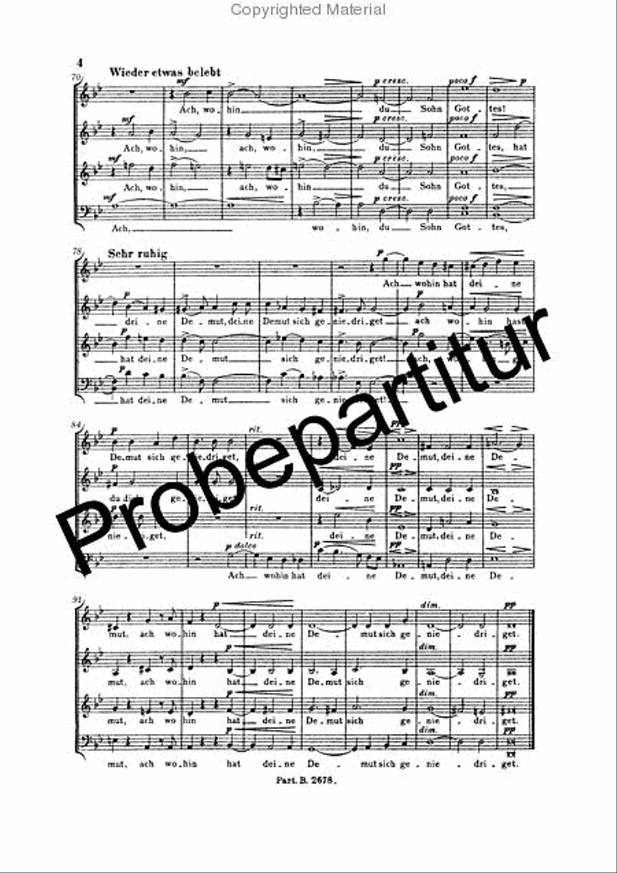 Passion Song Op. 90/1 A Cappella scores gallery preview page 5