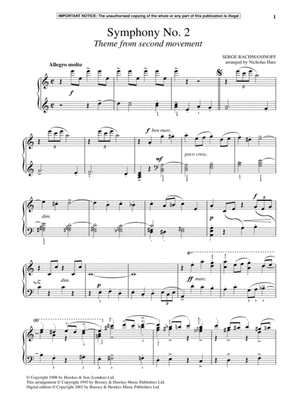 Symphony No. 2, (Second Movement Theme)