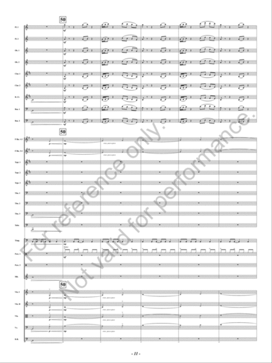 Red Concert Band scores gallery preview page 12
