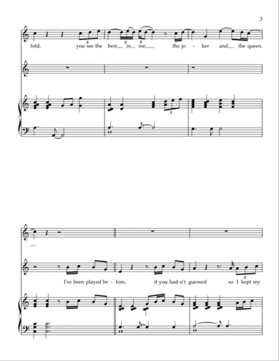 The Joker And The Queen (feat. Taylor Swift) Piano scores gallery preview page 3