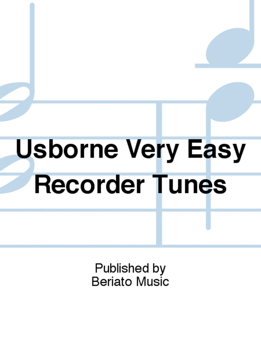Usborne Very Easy Recorder Tunes