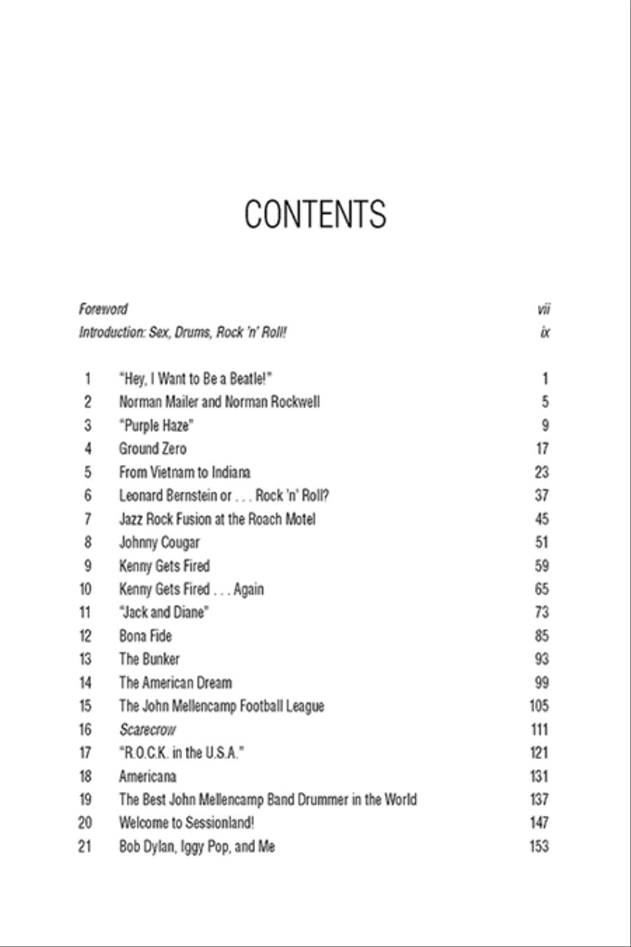 Sex, Drums, Rock 'n' Roll! Drums scores gallery preview page 2