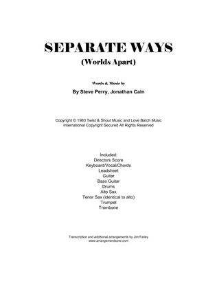 Separate Ways (worlds Apart)