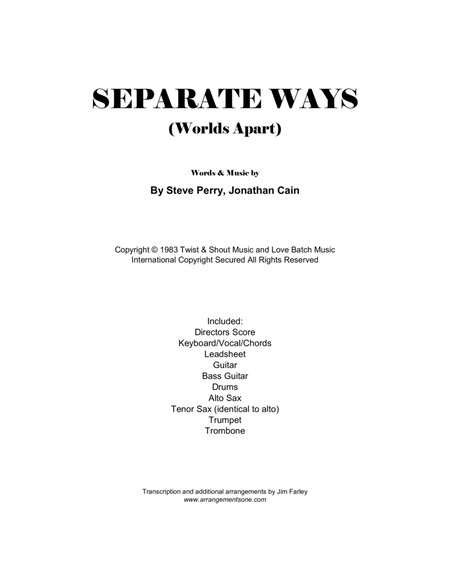 Separate Ways (worlds Apart) image number null