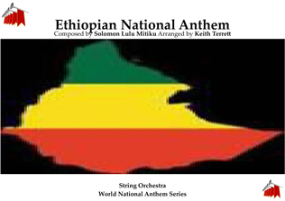 Book cover for Ethiopian National Anthem for String Orchestra (MFAO World National Anthem Series)