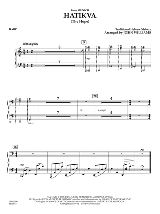 Hatikva (from Munich) (arr. John Williams) - Harp