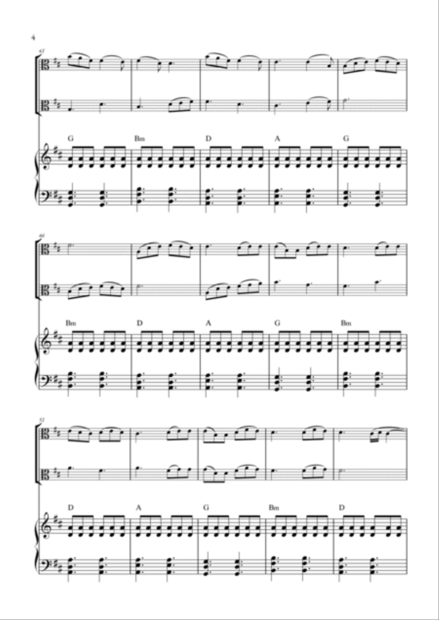Dandelions Dandelions String Duet scores gallery preview page 4