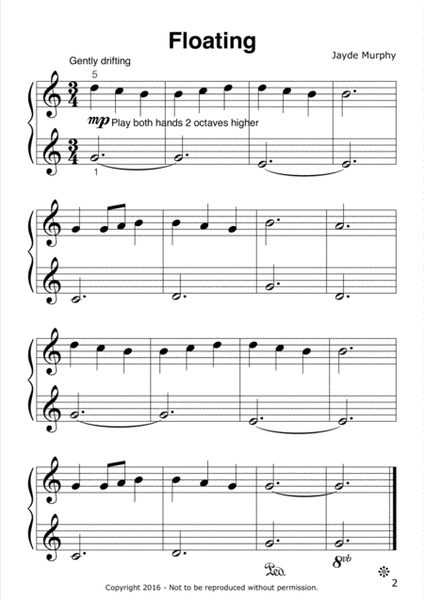 Very Short Stories for Piano