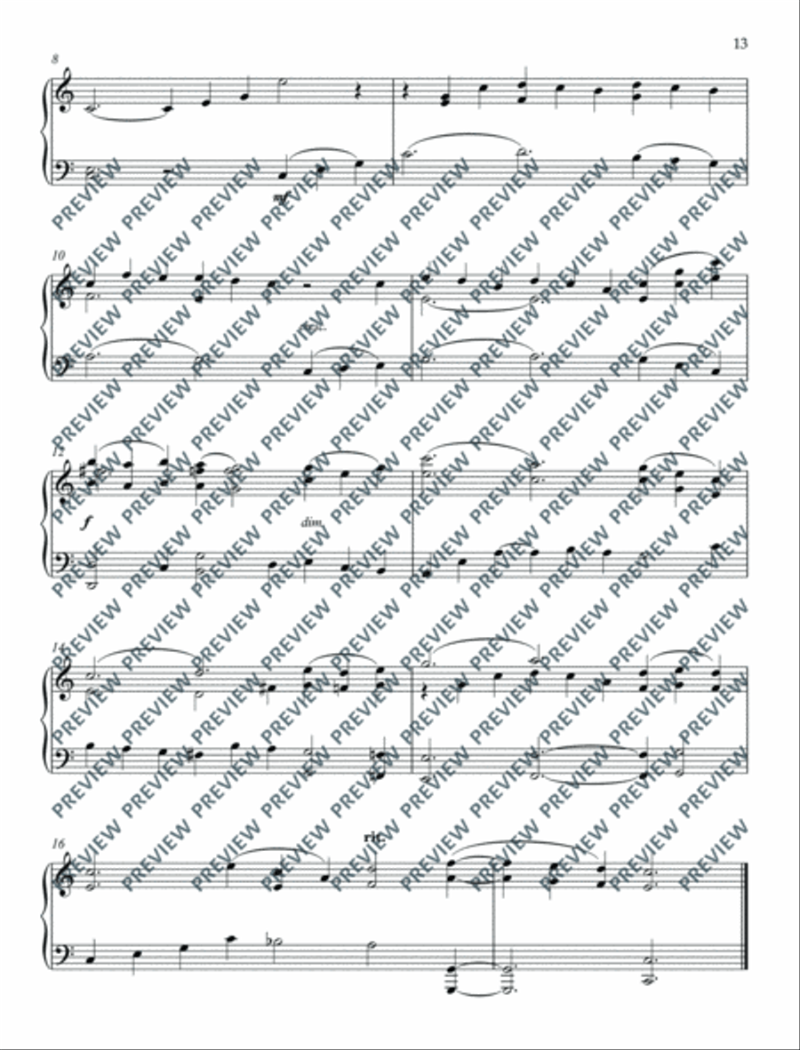 Scottish Folk Tunes for Piano Piano Solo scores gallery preview page 14
