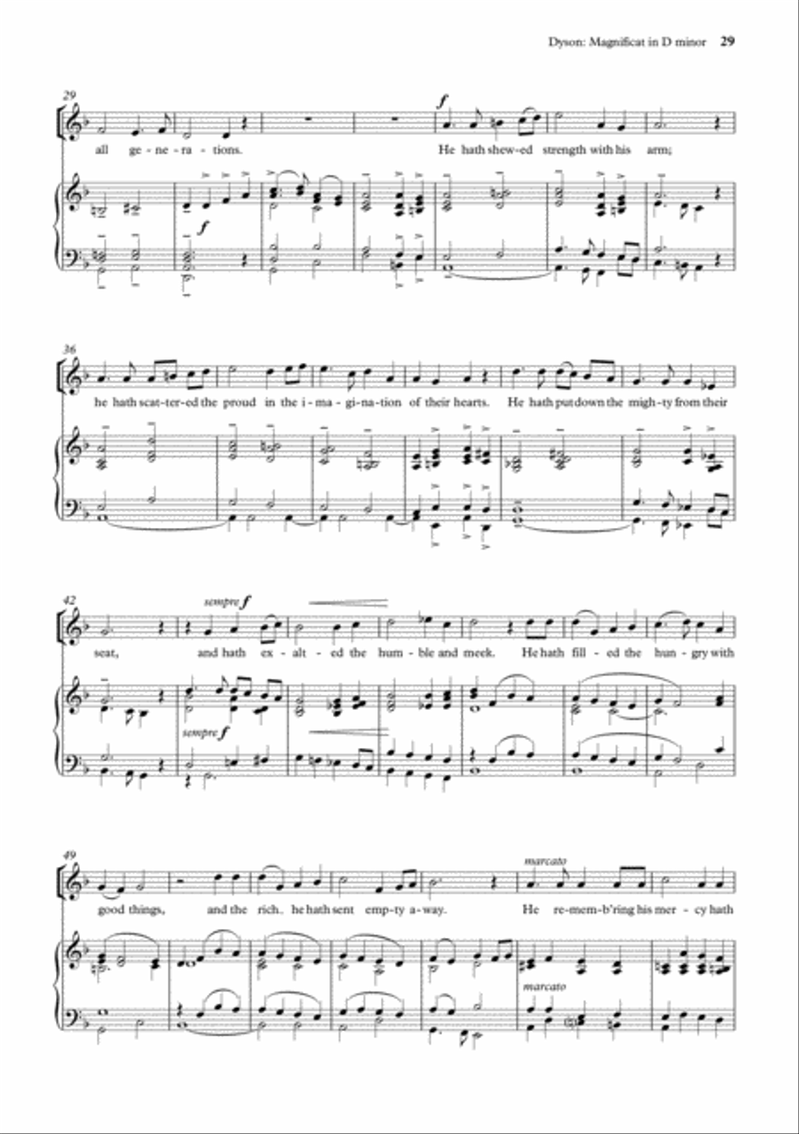 English Church Music, Volume 2: Canticles and Responses 4-Part scores gallery preview page 3