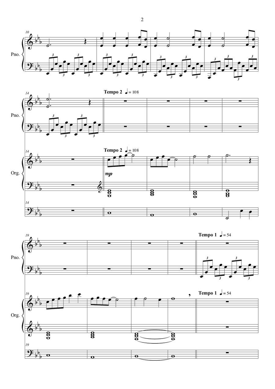 Only Time Only Time Piano scores gallery preview page 2
