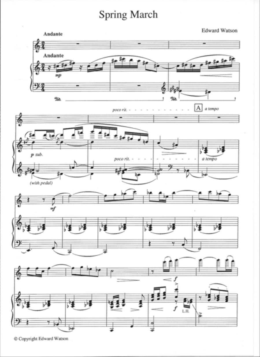 The Turning Seasons Violin Solo scores gallery preview page 2