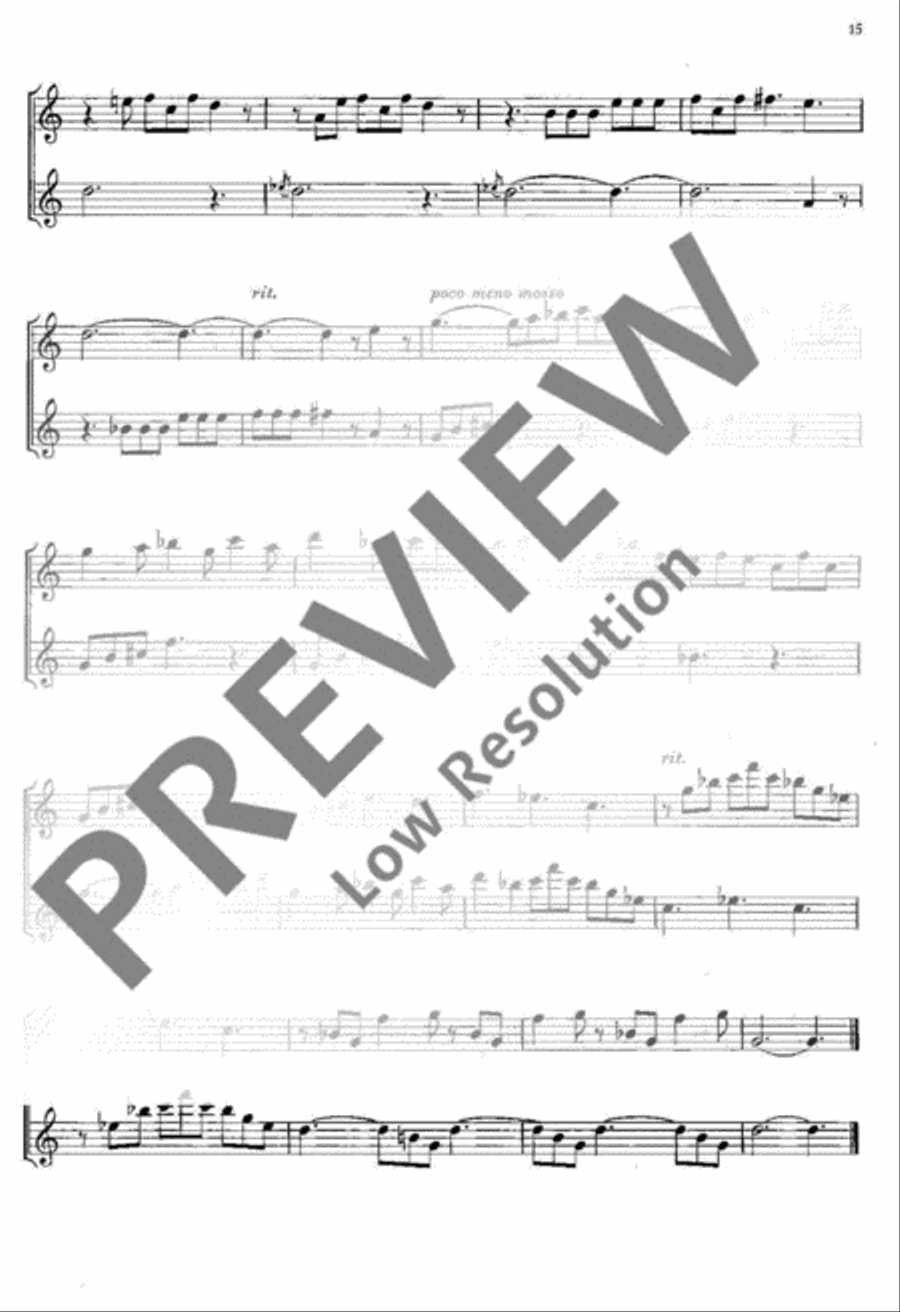 Dance piece Dance piece Alto Recorder scores gallery preview page 16