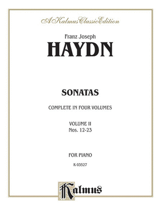 Book cover for Sonatas, Volume 2