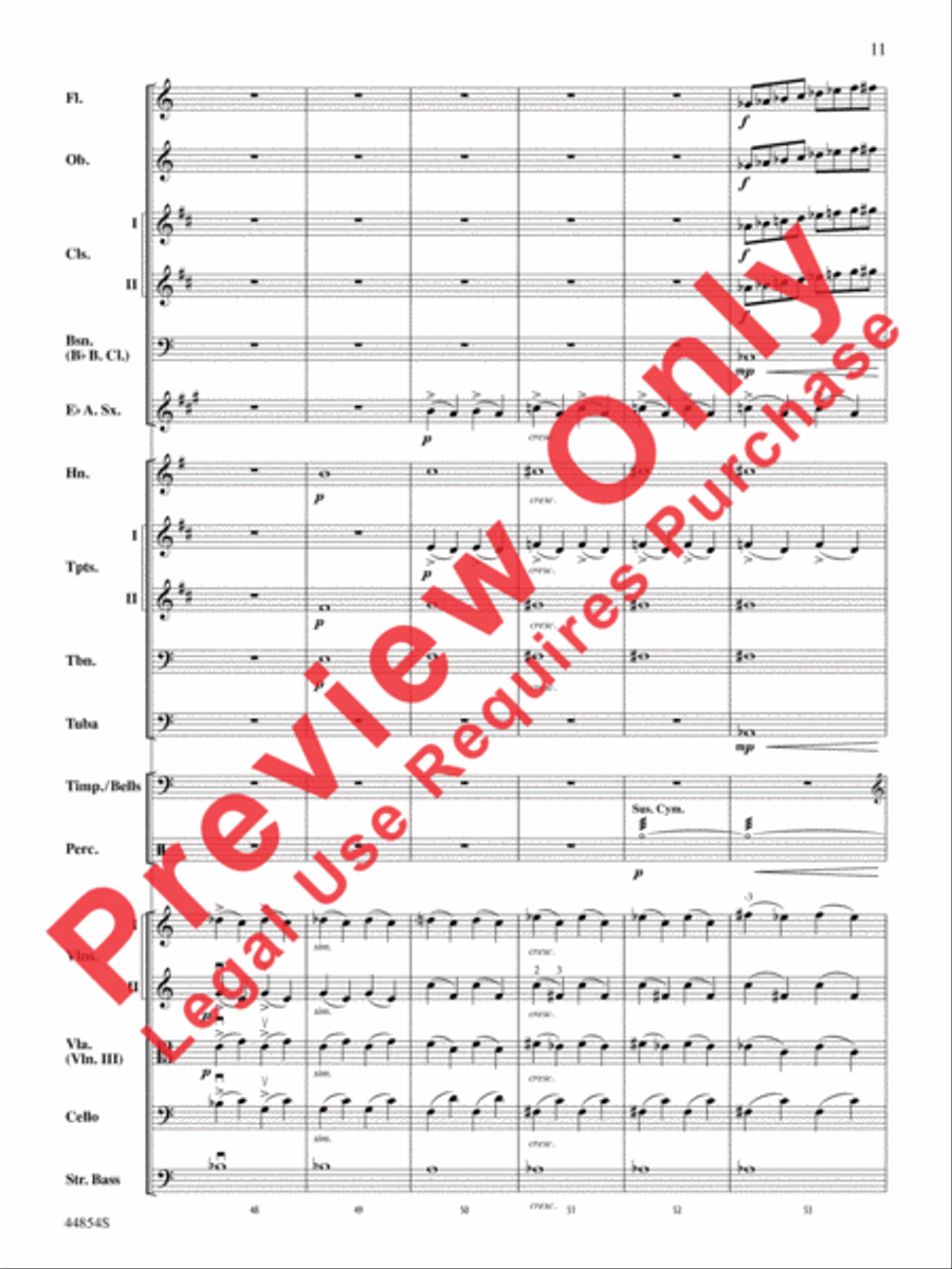 Romeo and Juliet Overture Full Orchestra scores gallery preview page 31