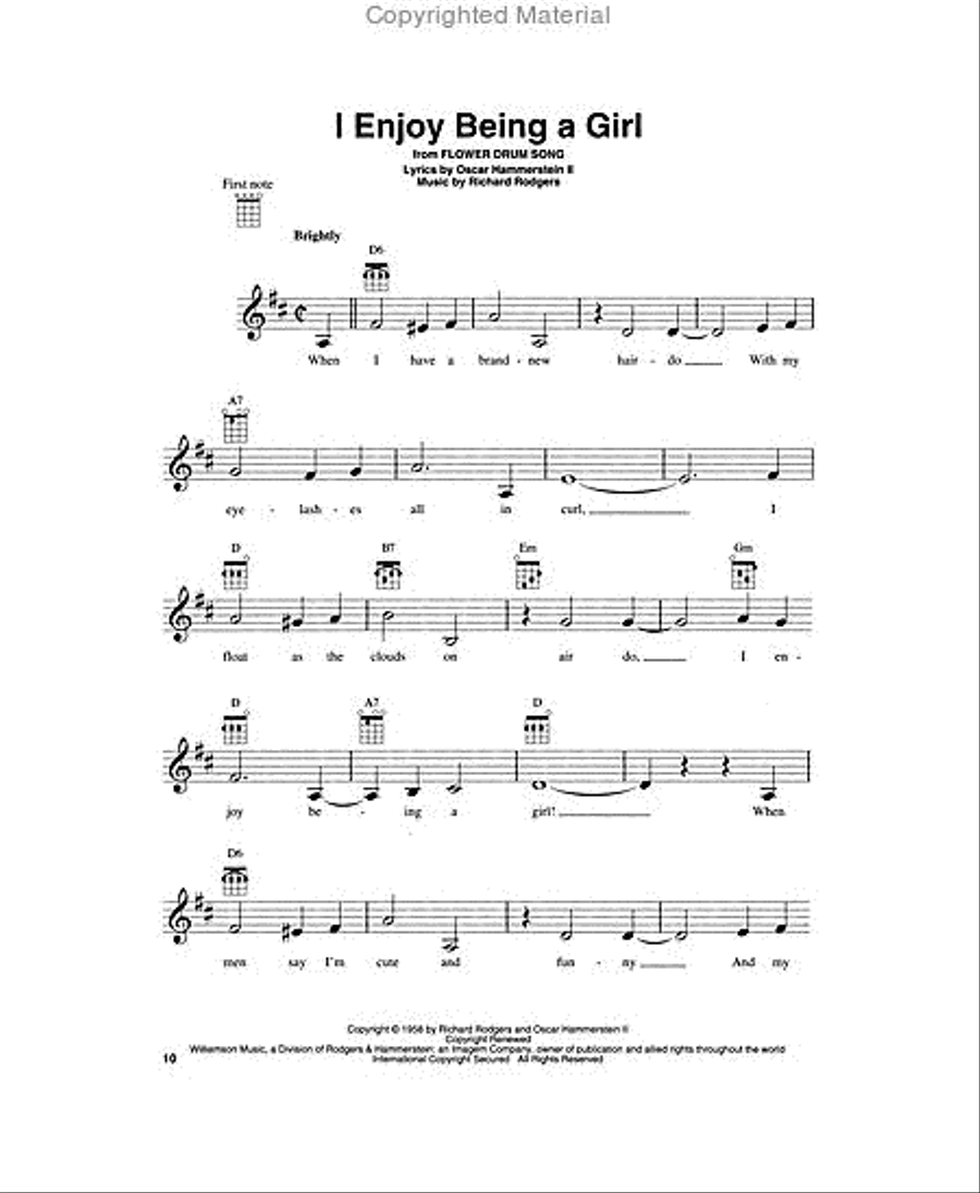 Rodgers & Hammerstein for Ukulele Ukulele scores gallery preview page 3