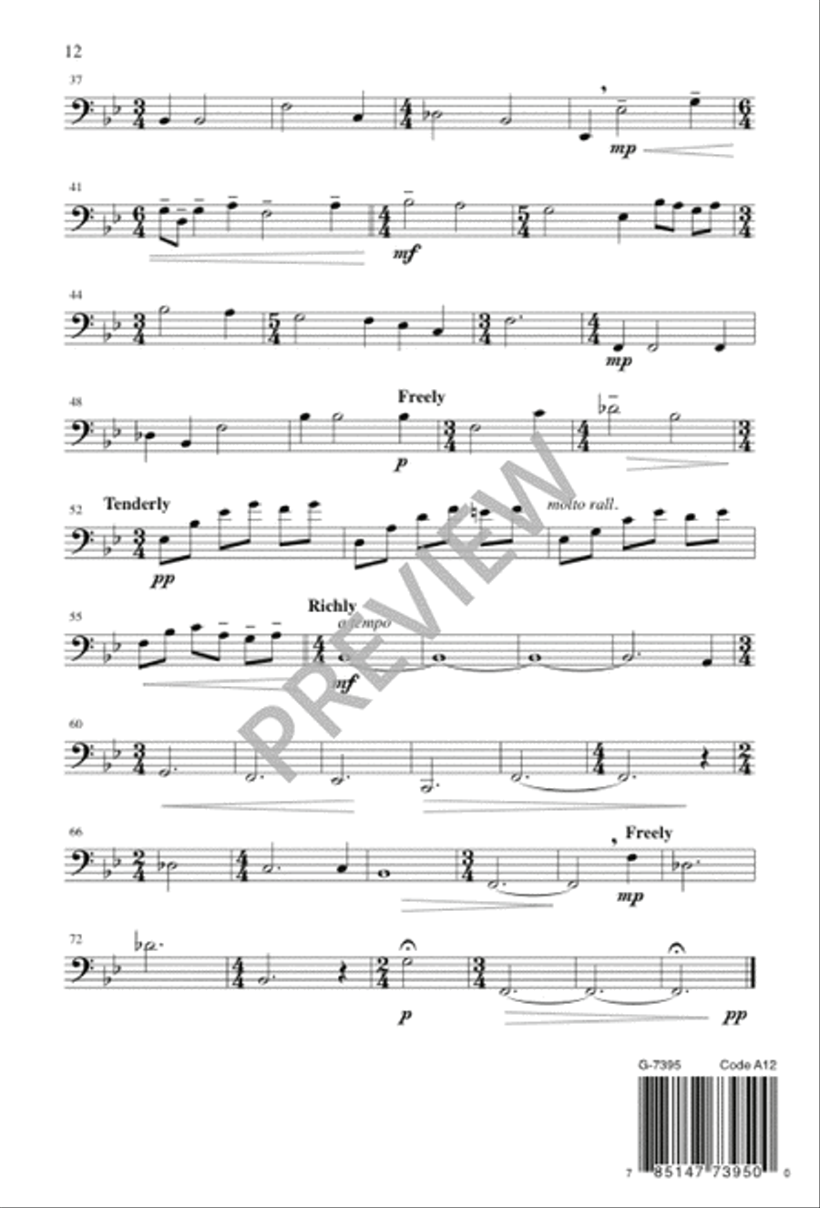 The Peace of God The Peace of God 4-Part scores gallery preview page 12