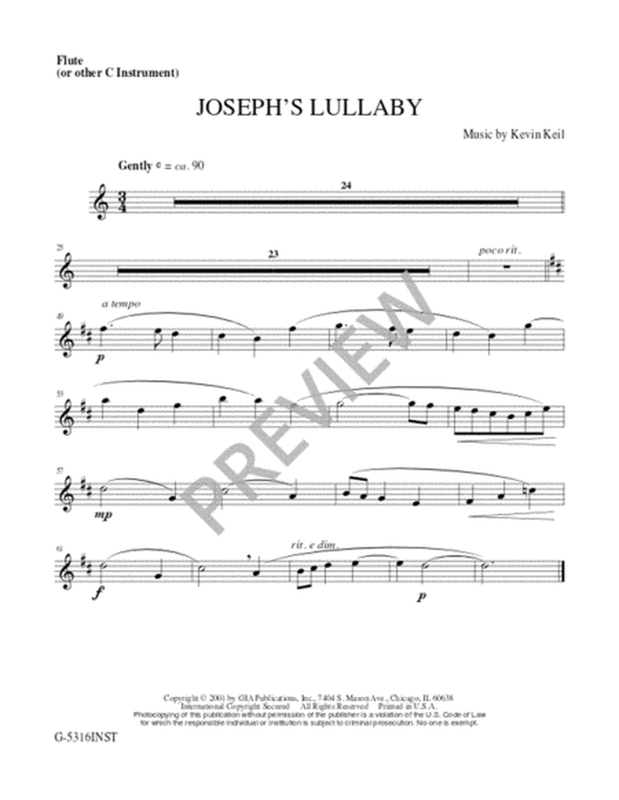 Joseph’s Lullaby - Instrument edition