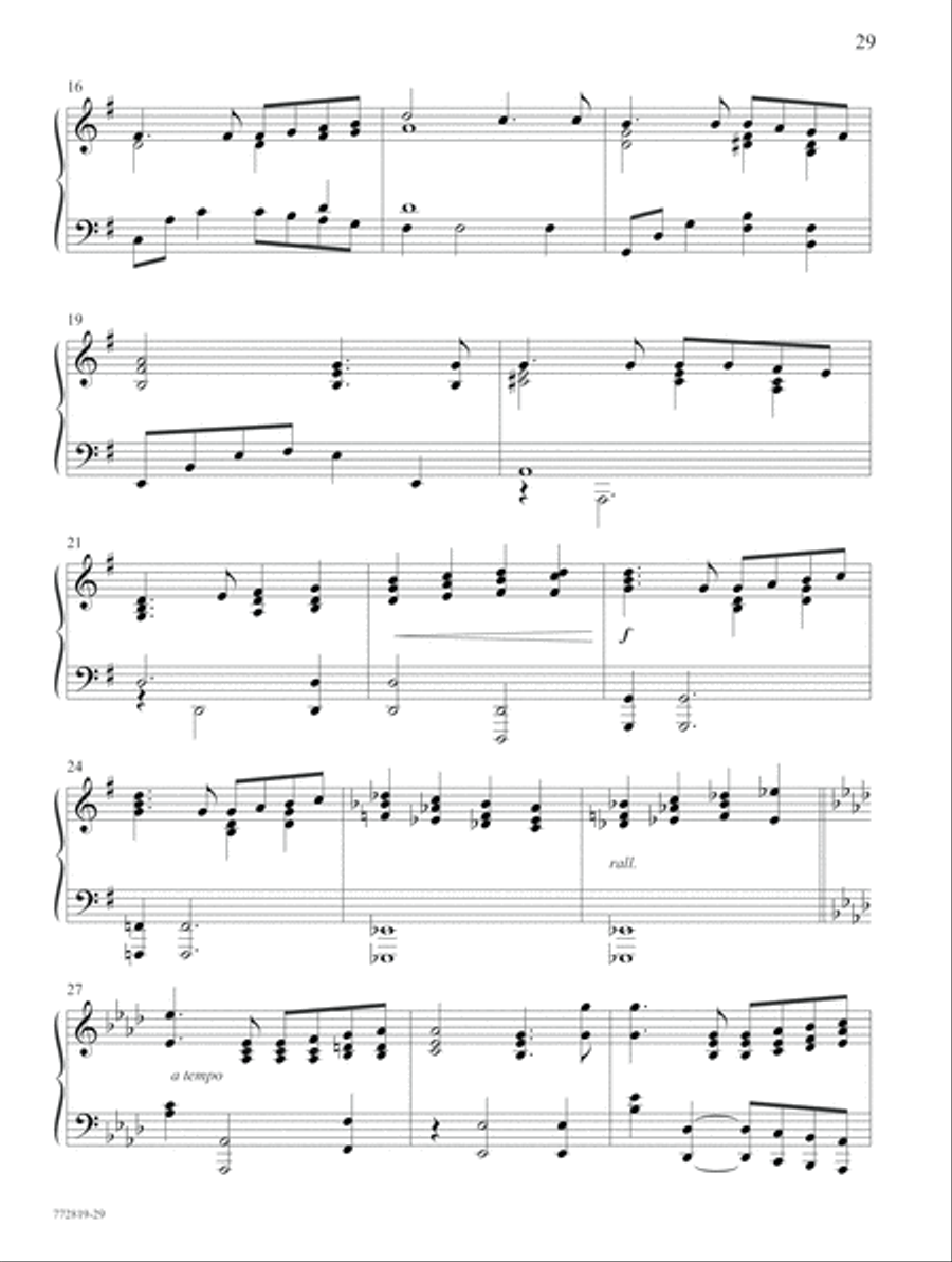 Measureless the Love of God Piano Solo scores gallery preview page 19