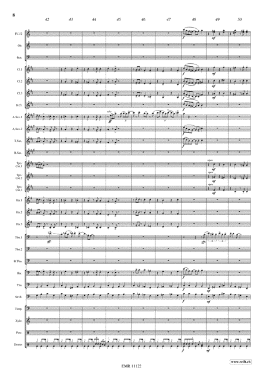 Tom And Jerry Concert Band scores gallery preview page 9