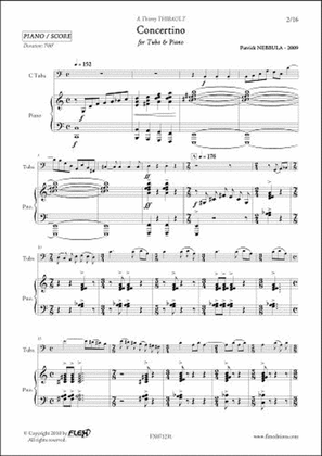 Concertino For Tuba & Piano