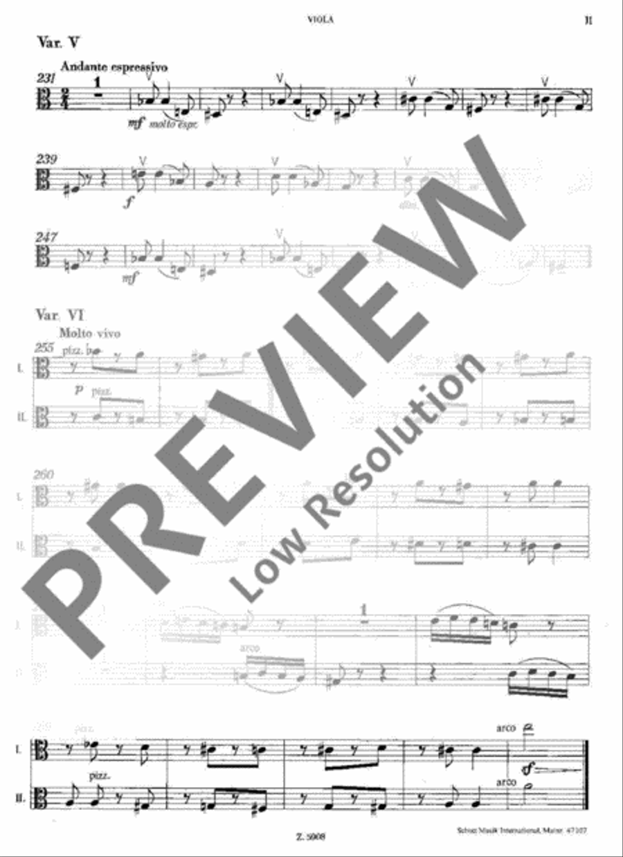 Heitere Suite Viola scores gallery preview page 12