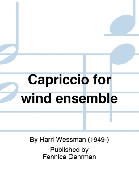Capriccio for wind ensemble