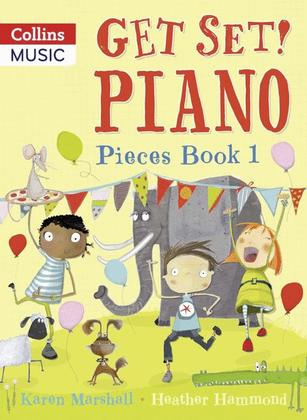 Book cover for Get Set! Piano Pieces Book 1