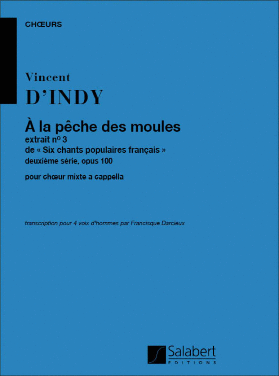 A La Peche Des Moules Choeur (Vx-Hm) A Cappella scores gallery preview page 1