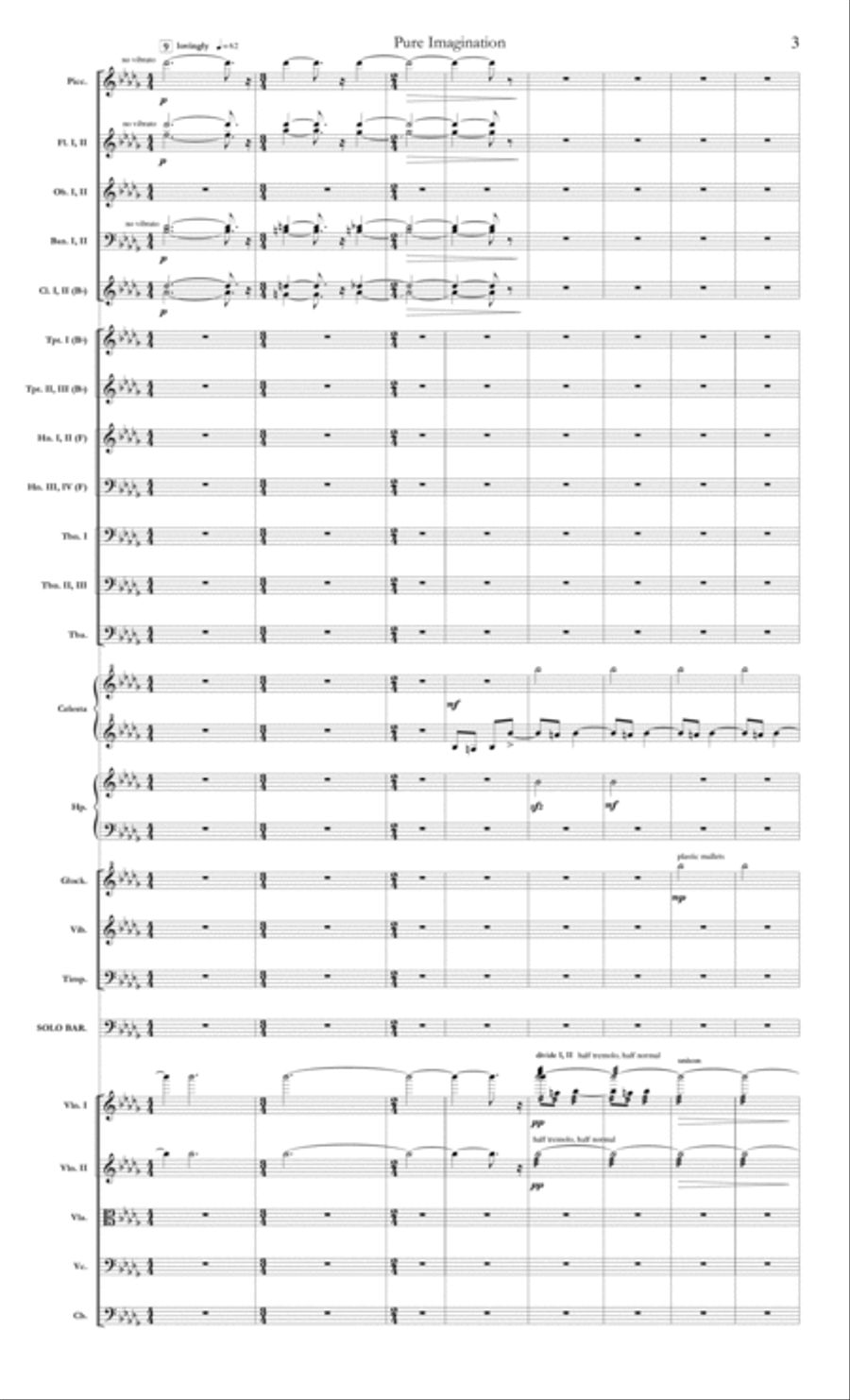 Pure Imagination Full Orchestra scores gallery preview page 3