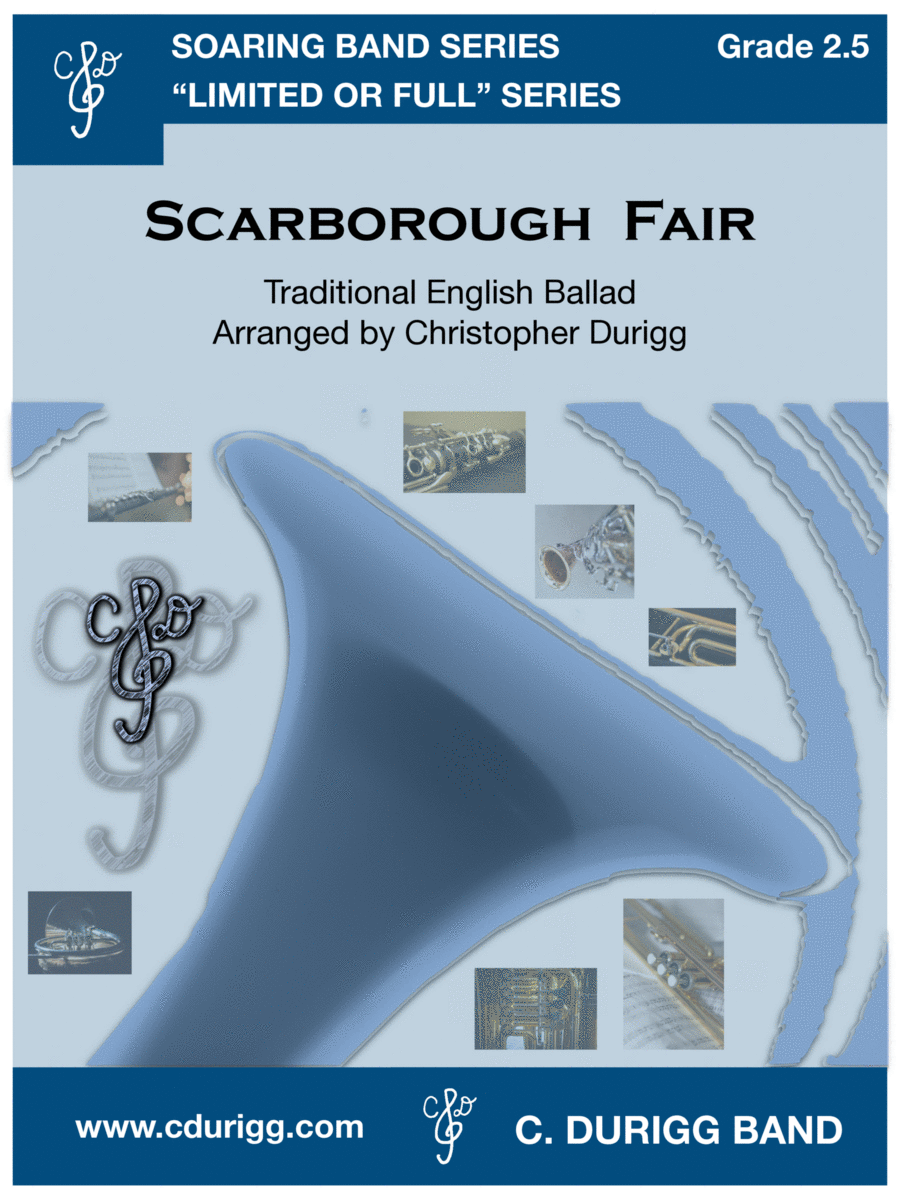 Scarborough Fair (Grade 2.5 Edition) Concert Band scores gallery preview page 1