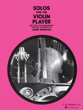 Book cover for Solos for the Violin Player