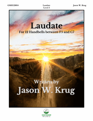 Book cover for Laudate for 12 Handbells