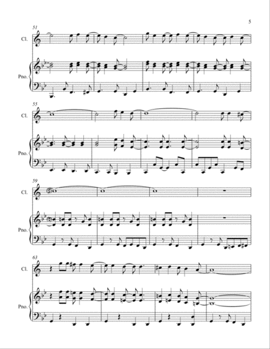 Mrs. Robinson Mrs. Robinson Clarinet Solo scores gallery preview page 5