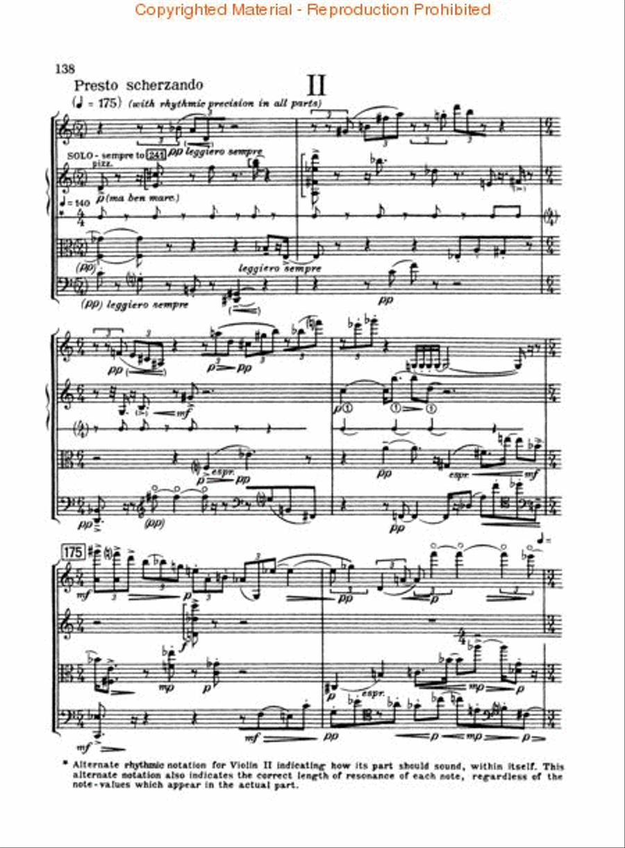 The String Quartets String Quartet scores gallery preview page 3
