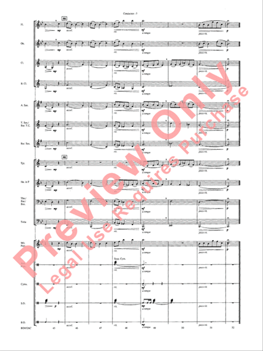 Brother James' Air Concert Band scores gallery preview page 9
