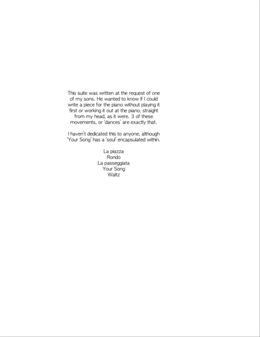 La passeggiata Piano Solo scores gallery preview page 2