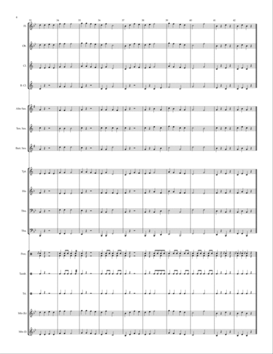 Majesty of the Mountains - for concert band Concert Band scores gallery preview page 4