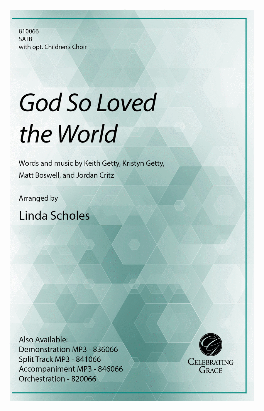 God So Loved the World 4-Part scores gallery preview page 1