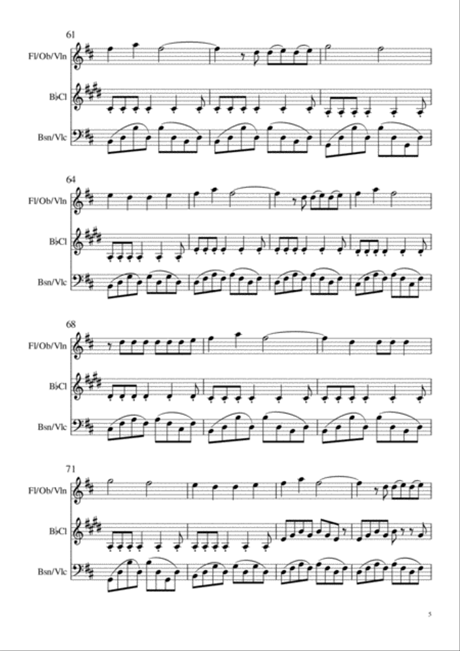 Secrets Small Ensemble scores gallery preview page 5