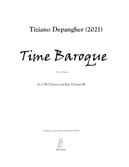 Time Baroque- Score and Parts image number null
