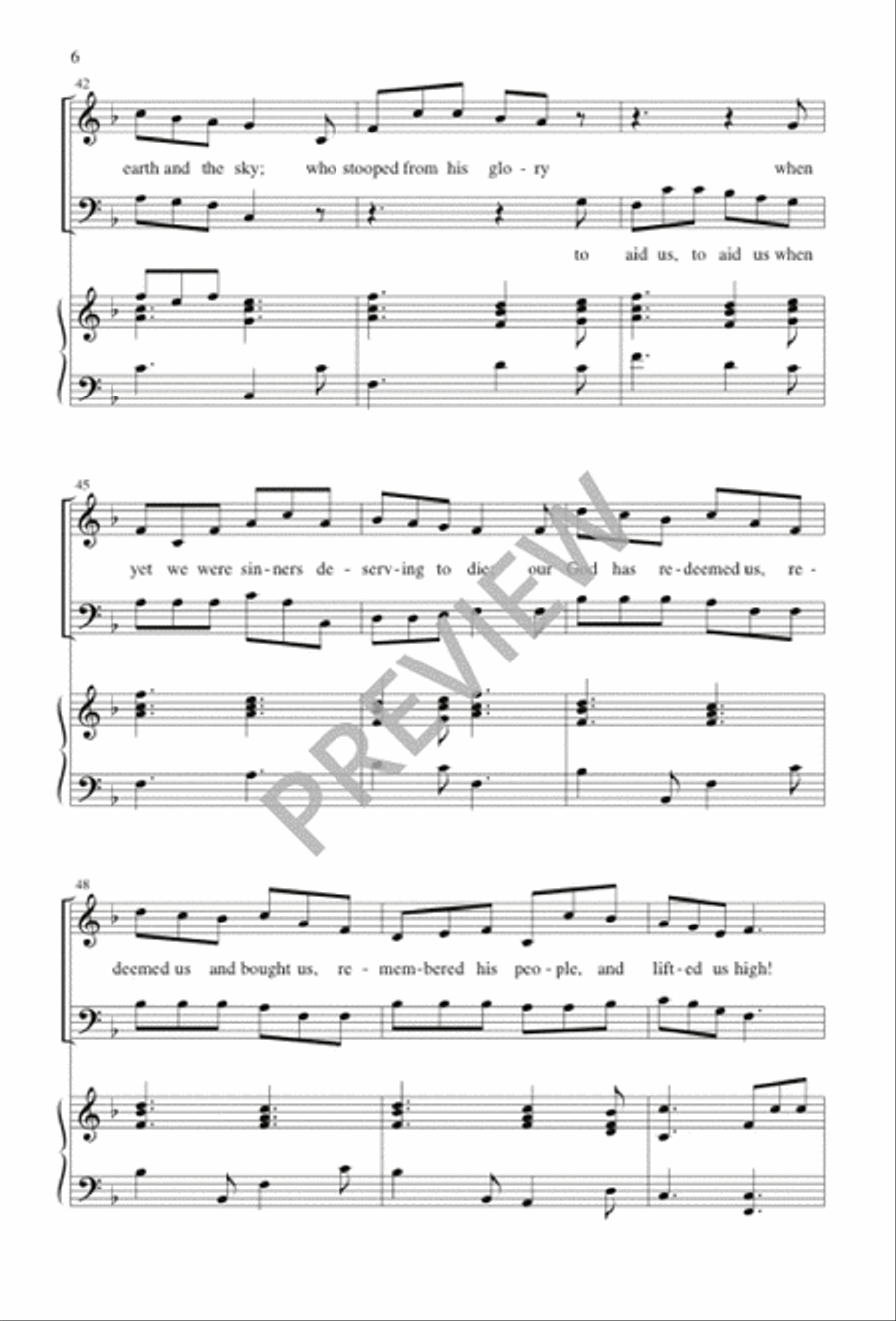 The Heavens Are Singing The Heavens Are Singing 2-Part scores gallery preview page 7