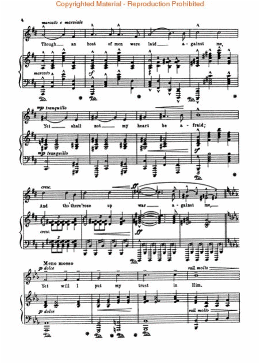 The Lord Is My Light The Lord Is My Light Medium-High Voice scores gallery preview page 3