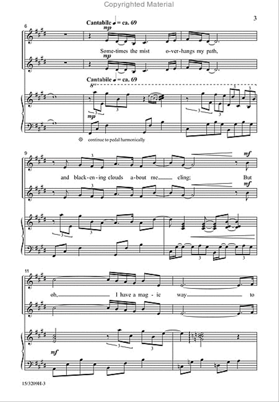 And I Can Sing SSAA scores gallery preview page 3